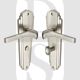 Heritage Brass WAL6530-SN Door Handle for Bathroom Waldorf Design Satin Nickel