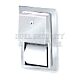 Newstar 3044 Recessed Mounting Twin Toilet Roll Dispenser