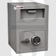Securikey Mini Vault Deposit Silver Size 2 34 Litre Capacity Freestanding Safe Electronic Keypad - £3000 Cash Rating