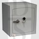 Securikey Mini Vault Silver Size 3 68 Litre Capacity Freestanding Safe Keylocking - £4000 Cash Rating