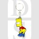 The Simpsons Bart Simpson Moonie Enamelled Licensed Keychain-Keyring