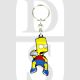 The Simpsons Bart Simpson Remote Enamelled Licensed Keychain-Keyring