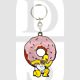 The Simpsons Homer Simpson Big Doughnut Enamelled Licensed Keychain-Keyring
