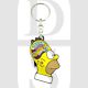 The Simpsons Homer Simpson Brian Enamelled Licensed Keychain-Keyring