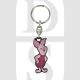 Disney Winnie The Pooh - Piglet Enamelled Licensed Keychain-Keyring
