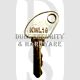 Avocet WMS KWL19 TS7555 Copy Standard Window Lock Key