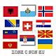 Zone C Non EU Europe Delivery Charge - Montenegro