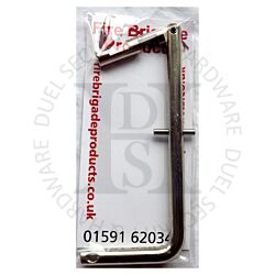 Fire Brigade Products Standard Drop Key - Fire Brigade FB Drop Key Nickel Steel