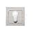 S2ESCESSC Square Euro Escutcheon SC