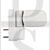 Avocet SY3DWH Triad Mini 3D Flag Hinge White Single Hinge for UPVC Doors Synseal Variant