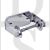 Bary 3114.SSS Grade 304 Anti-Vandal Toilet Roll Holder Surface Mounted Satin Stainless Steel