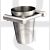 Bary 5020.SSS Grade 304 Contract Toothbrush Tumbler & Holder Satin Stainless Steel