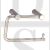 Bary 5014.SSS Grade 304 Contract Single Toilet Roll Holder Satin Stainless Steel