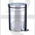 Bary SB-501 Grade 304 Round Dustbin With Foot Pedal To Operated Lid Satin Stainless Steel