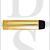 Carlisle Brass AA22PB 70mm Long Cylindrical Pattern Rubber End Door Stop Polished Brass