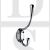 Carlisle Brass AA25CP Face Fixing Hat & Coat Hook Polished Chrome