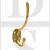 Carlisle Brass AA25AB Face Fixing Hat & Coat Hook Polished Brass