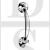 Carlisle Brass AA36CP 152mm Face Fix Bow Pull Handle Polished Chrome