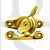Carlisle Brass AA40PB Non Locking Sash Fitch Fastener Polished Brass