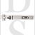 Carlisle Brass AA79CP 102mm Slide Action Flush Bolt Polished Chrome