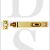 Carlisle Brass AA79PB 102mm Slide Action Flush Bolt Polished Brass