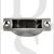 Carlisle Brass AA813SN Flush Mounting Socket For Flush Bolt Satin Nickel