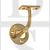 Carlisle Brass AA84PB Heavyweight Handrail Bracket Polished Brass