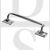 Carlisle Brass AA92SC Victorian 251mm Face Fix Pub Style Pull Handle Satin Chrome