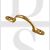 Carlisle Brass AA96PB 102mm X 12mm Face Fix Sash Pull Handle Polished Brass
