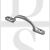 Carlisle Brass AA96SC 102mm X 12mm Face Fix Sash Pull Handle Satin Chrome