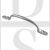 Carlisle Brass AA97CP 158mm X 12mm Face Fix Sash Pull Handle Polished Chrome