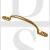 Carlisle Brass AA97PB 158mm X 12mm Face Fix Sash Pull Handle Polished Brass