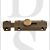 Carlisle Brass AQ81AB 102mm Face Fix Slide Action Surface Mounted Bolt Antique Brass