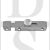 Carlisle Brass AQ81SC 102mm Face Fix Slide Action Surface Mounted Bolt Satin Chrome