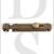 Carlisle Brass AQ82AB 152mm Face Fix Slide Action Surface Mounted Bolt Antique Brass
