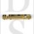 Carlisle Brass AQ82PB 152mm Face Fix Slide Action Surface Mounted Bolt Polished Brass