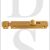 Carlisle Brass AQ82SB 152mm Face Fix Slide Action Surface Mounted Bolt Satin Brass