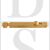 Carlisle Brass AQ84CP 253mm Face Fix Slide Action Surface Mounted Bolt Polished Chrome