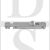 Carlisle Brass AQ84SC 253mm Face Fix Slide Action Surface Mounted Bolt Satin Chrome