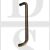 Carlisle Brass CSD1300AB 300mm Centre Bolt Through D Shape Pull Handle Antique Brass