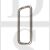Carlisle Brass CSD1300BBSSS 300mm Centre Bolt Through Back to Back D Shape Pull Handle Satin Stainless Steel