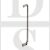 Carlisle Brass CSD1300BSS 300mm Centre Bolt Through D Shape Pull Handle Bright Stainless Steel