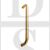 Carlisle Brass CSD1300SPVD 300mm Centre Bolt Through D Shape Pull Handle Satin PVD Brass