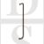 Carlisle Brass CSD1425SSS 425mm Centre Bolt Through D Shape Pull Handle Satin Stainless Steel