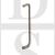 Carlisle Brass CSD1450SSS 450mm Centre Bolt Through D Shape Pull Handle Satin Stainless Steel