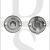 Carlisle Brass DK13SC Delamain 42mm Diameter Thumbturn & Release Satin Chrome