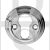 Carlisle Brass DK1CP Delamain Euro Cylinder Face Fix Escutcheon Polished Chrome