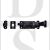 Carlisle Brass LF5530ABA 103.5mm Slide Action Face Fix Straight Door Bolt Black Antique