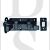 Carlisle Brass LF5563ABA 103.5mm Slide Action Face Fix Cranked Door Bolt Black Antique