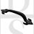 Carlisle Brass LF5574CBA 235mm Fleur De Lys Face Fix Pull Handle Black Antique